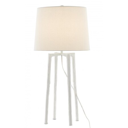 Currey Rowan White Table Lamp 6000-0630
